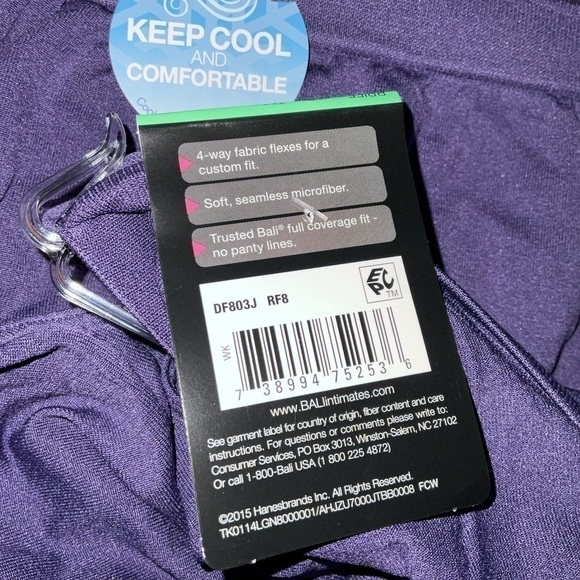 NOT FOR SALE Bali Women’s Brief Underwear Panties Size 8/9 Cool and Comfortable - Picture 1 of 3
